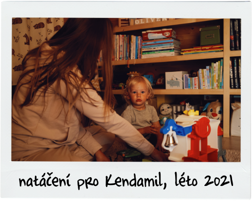 Patrik Hezucký natáčení Kendamil